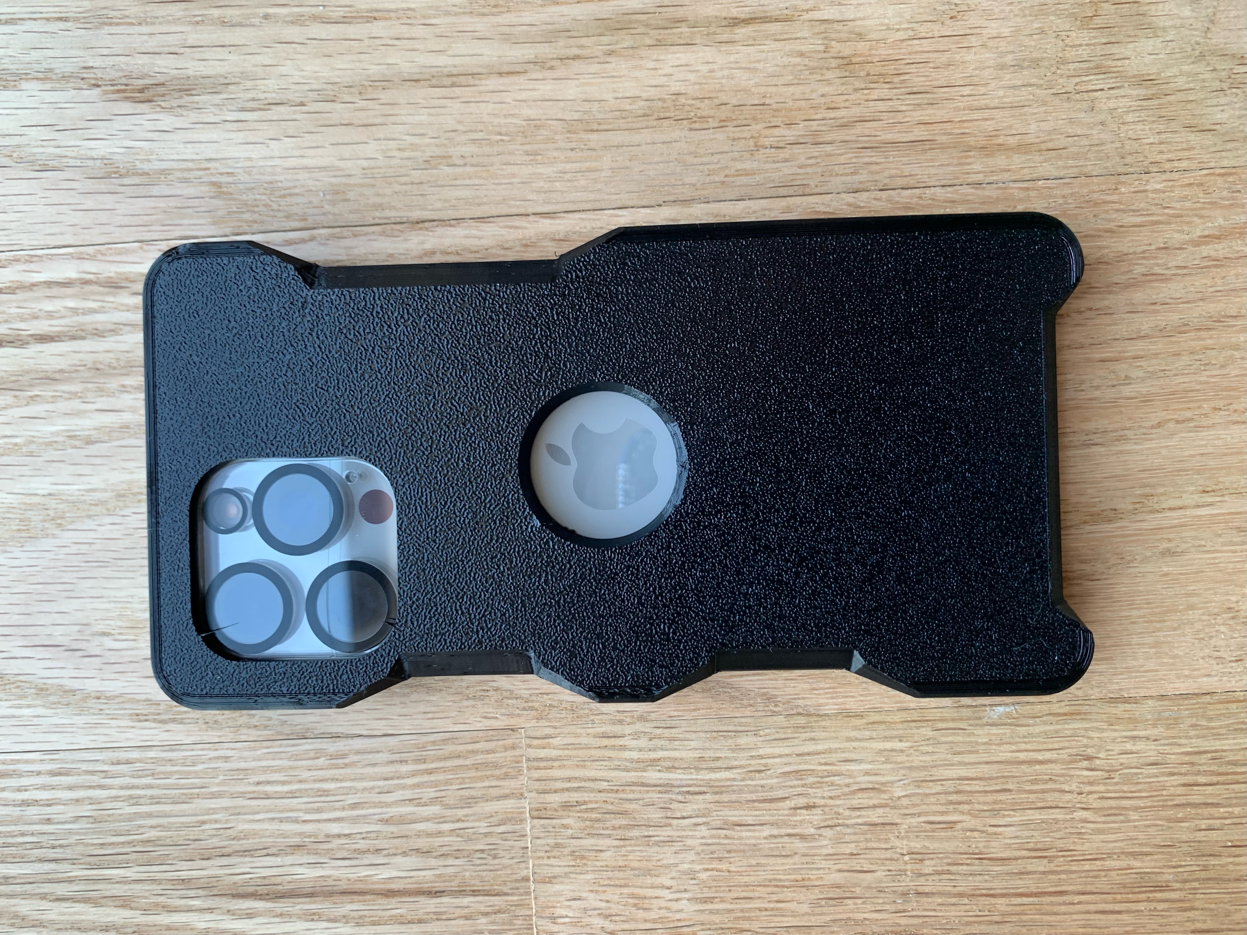 iPhone 16 Pro Max TPU case rear elevated view